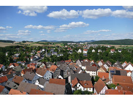 Blick auf Naumburg (Foto: Karl-Franz Thiede)